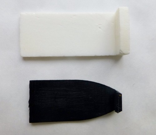 Violin bow tip two - violin,