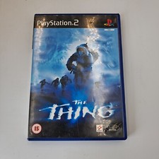 The Thing Sony Playstation 2 PS2 Video Game With Manual