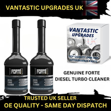 FORTE DIESEL TURBO CLEANER 2x 400 ML BOTTLES -100% GENUINE FORTE PRODUCT