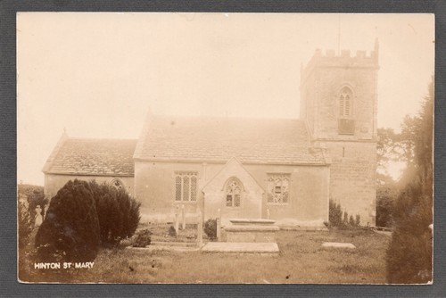 Postcard hinton mary nr - st,