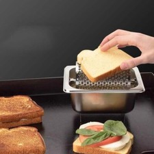 Burger Tool Stainless Steel Butter Roller Removable Butter Applicator with Base