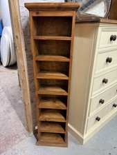 Narrow Pine Bookcase