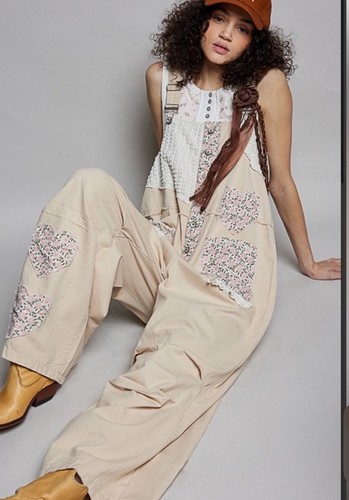 Pol boho floral patchwork - floral,