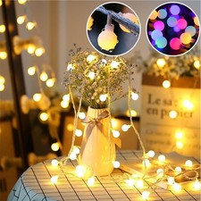 LED Globe Fairy Lights 10/20ft