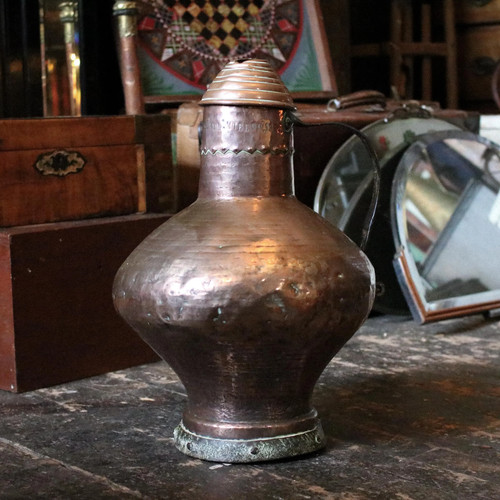 Antique spanish copper water - antique,