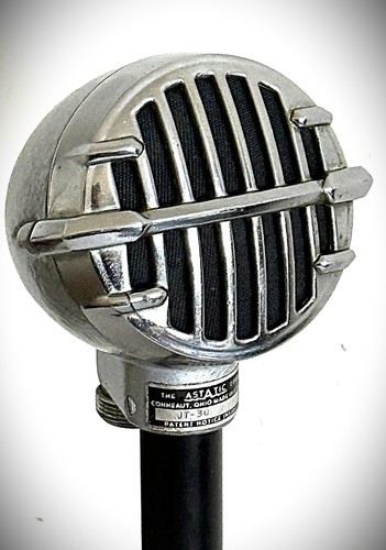 Vintage 1960 crystal astatic - vintage,