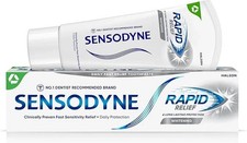 Sensodyne Sensitive Toothpaste Rapid Relief Whitening  75ml