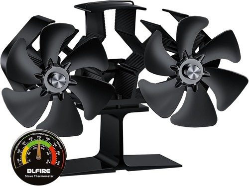 Wood stove fan silent - stove,
