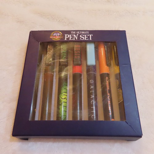 Alton towers pen set boxed - alton,