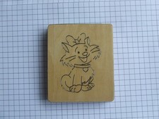Wooden Die - Cat Used