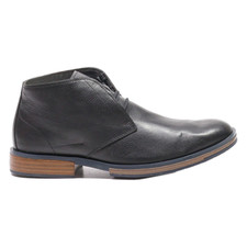 CAMPER Ankle Boots Black Leather Mens UK 7