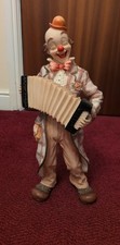 Large Vintage Clown Figurines
