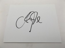 HAND SIGNED 6" x 5" AUTOGRAPH
