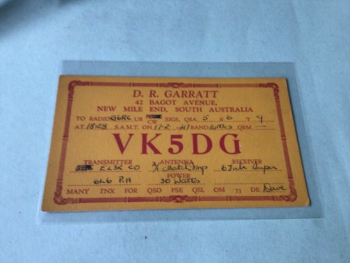 Vintage qsl radio - qsl,