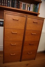 Hardwood home office filing - hardwood, home-office