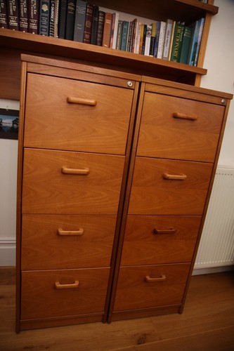 Hardwood home office filing - home-office,