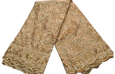 African Lace Nigerian- Beaded