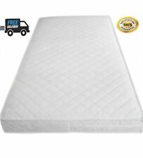 100% Pure Foam Toddler Cot Bed Quilted Waterproof Breathable Soft Mattress Sizes