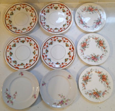 SET OF NINE VINTAGE MISMATCHED