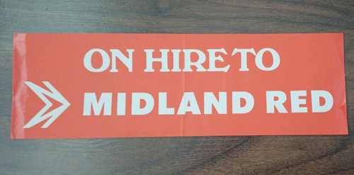 Hire midland red - hire,