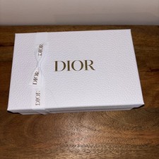 Dior lift top Gift Box with ribbon and Tissue Paper approx 13cm/22cm /7cm 