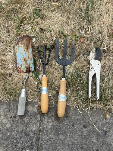 Vintage garden tools - vintage,