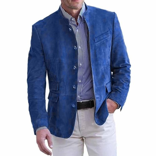 Men stand collar - men's, blazer