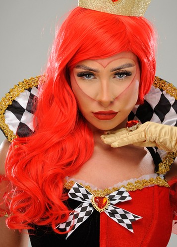 Womens deluxe queen - of, hearts