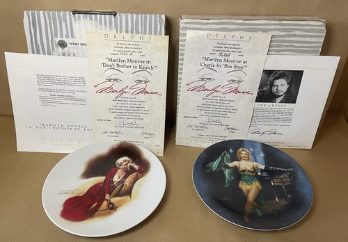 Marilyn monroe collector plate - marilyn,
