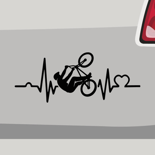 Sticker bmx backflip decal - bmx,