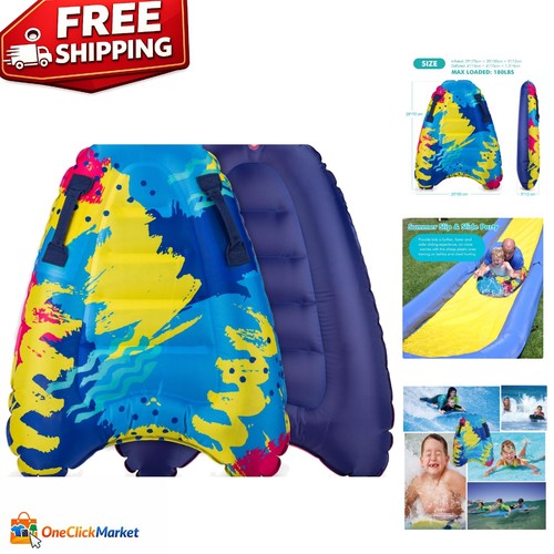 Inflatable boogie board - board,