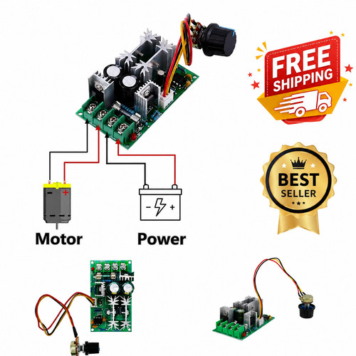 Motor speed regulator 12v - speed,