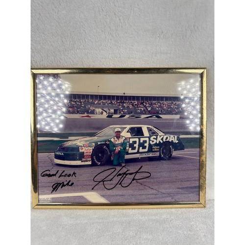 Autographed harry gant - autographed, skoal