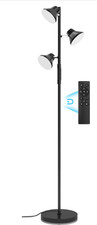 YTDRGB Tree Floor Lamp With 3 dimmable Lights 12W, 70" high, Remote- Black