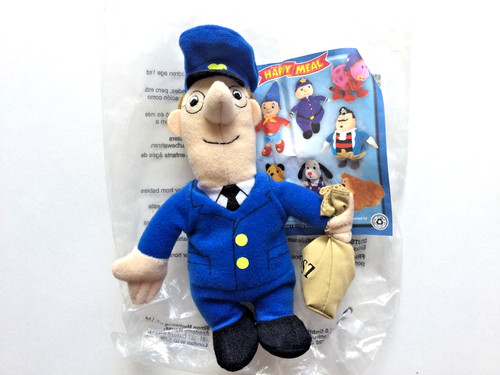 Vintage postman pat plush - pat,