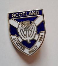 NATIONAL SCOOTER RALLY ENAMEL