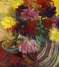 Dahlias : Irma Stern : 1947 
