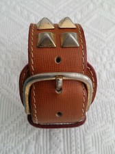 Prada leather bracelet with