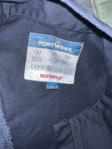 Portwest bizweld boiler suit - portwest,