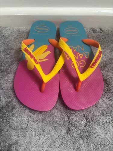 Havaianas bananas pink yellow - havaianas,