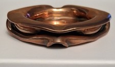 RareArts & Crafts Unusual Copper Trinket Dish by The Broughton Co.Ltd Manchester