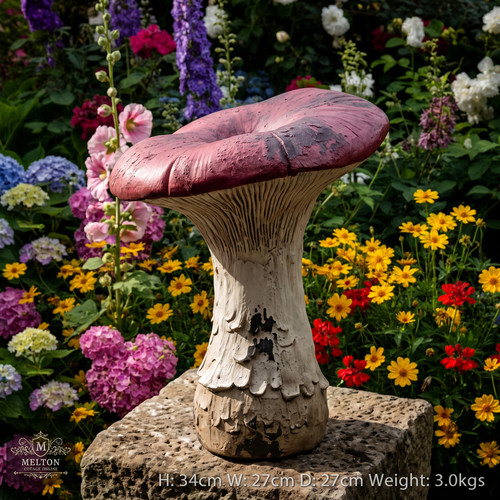 Toadstool mushroom rustic red - mushroom,