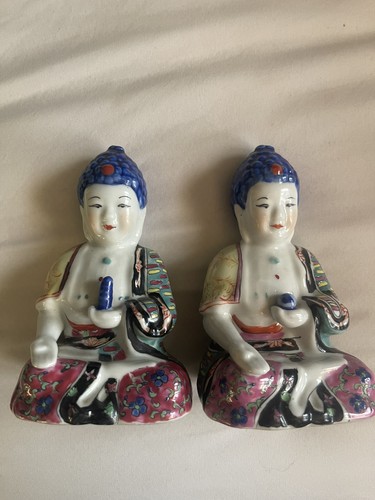Pair vintage chinese famille - pair,