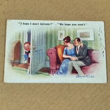 Vintage Postcard Comic, Donald