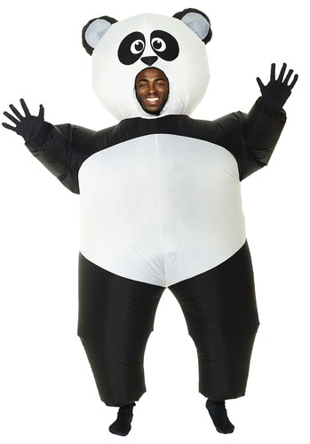 Panda inflatable costume adult - costume,