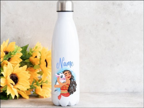 Moana personalised water - moana,