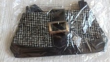 Avon Black Handbag with Buckle