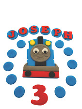 Thomas The Tank Cake Topper Edible Personalised Name Icing Birthday unofficial