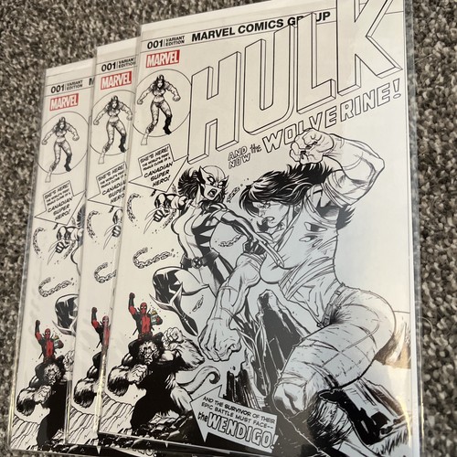 Hulk 2017 b - #1, b&w