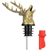 Deer Head Wine Pourer &